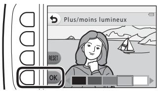 NIKKON COOLPiX - Modifie les couleurs à l'aide du sélecteur multidirectionnel et appuyez sur la commande polyvalente 4 (OK). - 1