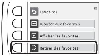NIKKON COOLPiX - Retirer des favorites - 1
