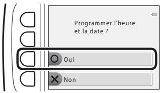 NIKKON COOLPiX - Mise sous tension de l'appareil photo et réglage de la langue d'affichage, de la date et de l'heure - 4