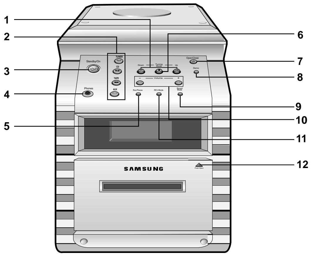SAMSUNG MM-B7C - Symboles - 2