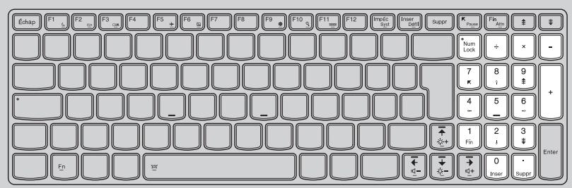 LENOVO Y50-70 59426740 - Pavé numérique (lenovo Y50-70/Y50-80/Y50-70 TOUCH/Y50-80 touch) - 1