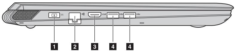 LENOVO Y50-70 59426740 - Vue de gauche - 1