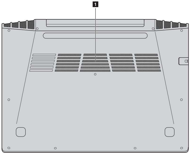LENOVO Y50-70 59426740 - Vue de dessous - 1