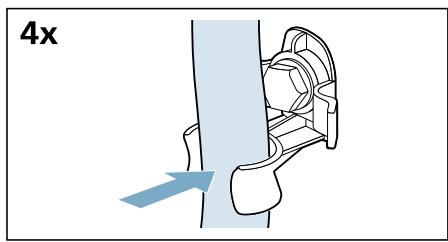 SIEMENS WN34A100FF - Installation des sécurités de transport : - 6