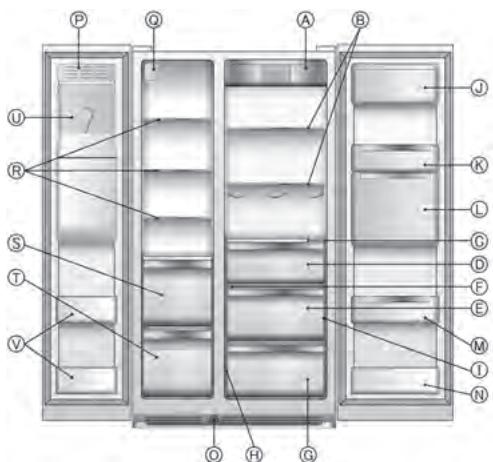 WHIRLPOOL WSC5311A+NX - FICHES PRODUITS RÉFRIGÈRATEURS ET CONGÉLATEURS - 1