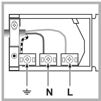 ARISTON FB 89 P.1 - Montage du cable d'alimentation - 2