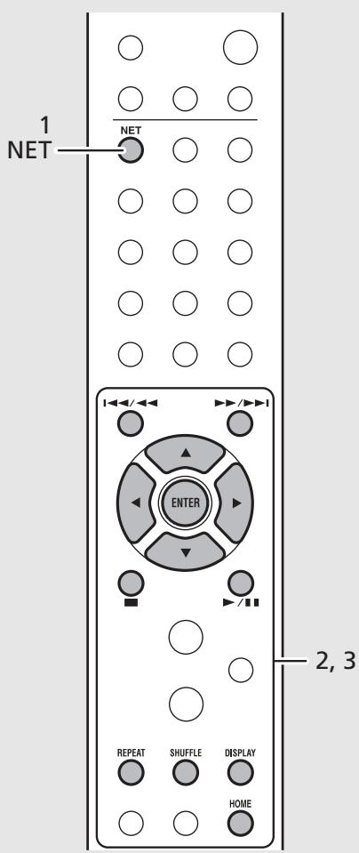 YAMAHA MCRN470DBL - Écoute de la webradio - 2