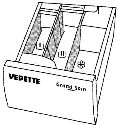 VEDETTE VLF 5125 - Chargement des produits de lavage - 1
