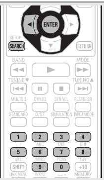 DENON AVR 1611 - Syntonisation directe de fréquence - 1