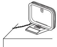 DENON AVR 1611 - Antenne fixe au mur - 2