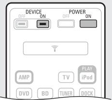 DENON AVR 1611 - Réinitialisation de la télécommande - 1