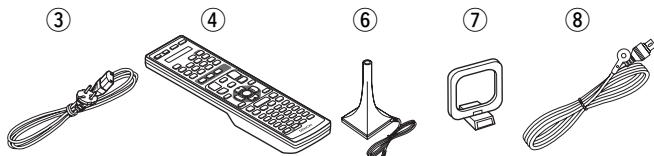 DENON AVR 1611 - Accessoires - 1