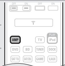 DENON AVR 1611 - Fonctionnement du menu - 1