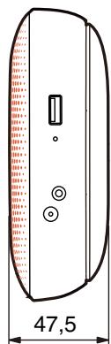 DENON CHARGE 2+ - Dimensions (Unité : mm) - 3