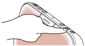 DENON CHARGE 2+ - Lors de la lecture de la musique, appuyez sur la touche + pour augmenter le volume. Appuyez sur le bouton - pour diminuer le volume. - 1