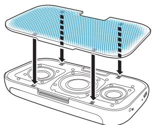 DENON CHARGE 2+ - Remplacement de la housse grillagée - 5