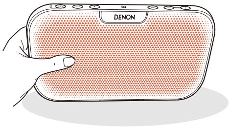 DENON CHARGE 2+ - Utilisation du support intégré - 1