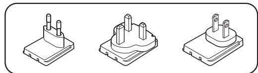 DENON CHARGE 2+ - [Fixer une fiche d'adaptateur secteur] - 1