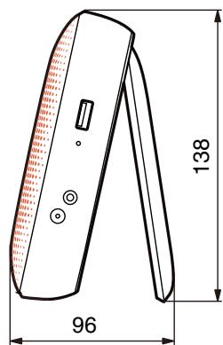 DENON CHARGE 2+ - Dimensions (Unité : mm) - 4