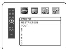 DENON DVD-700 GOLD - RESTRICTION - 3
