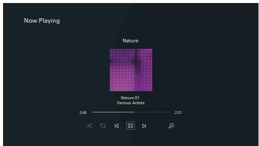 MARANTZ NC - Use cursor Up/Down to select the "Play Now" or "Play Now & Replace Queue", then press ENTER. - 1