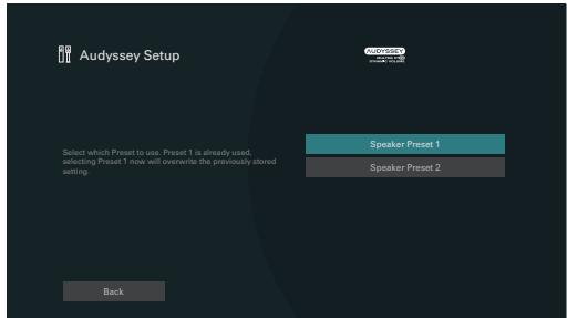 MARANTZ NC - Perform the settings for Audyssey Dynamic EQ® and Audyssey Dynamic Volume®. - 4