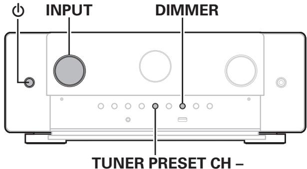 MARANTZ NC - Resetting network settings - 1