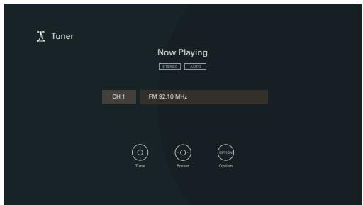 MARANTZ NC - Listening to FM/AM broadcasts - 1