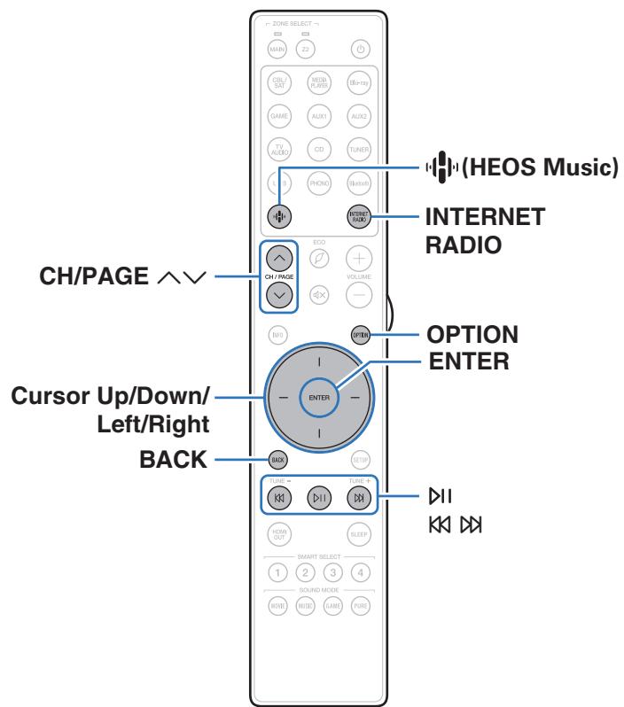 MARANTZ NC - Listening to Internet Radio - 1