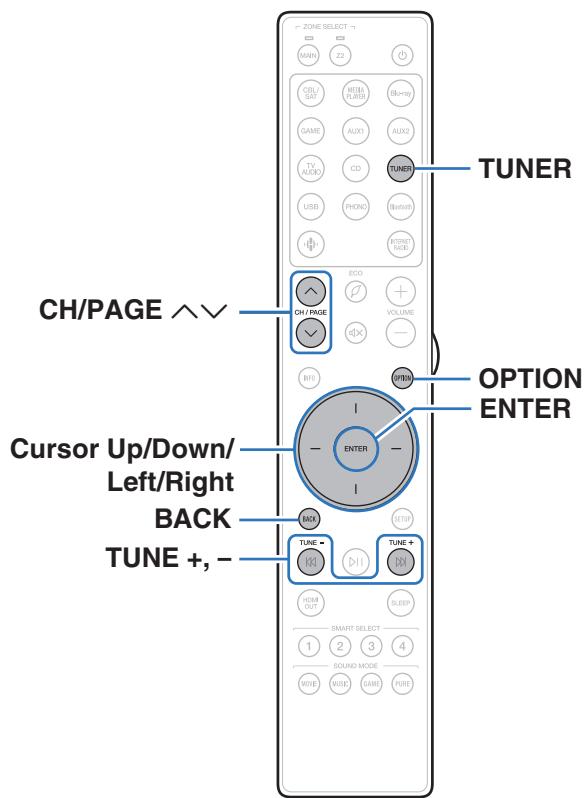 MARANTZ NC - Listening to FM/AM broadcasts - 1