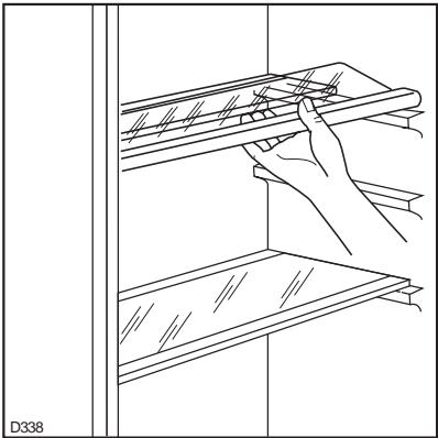 DE DIETRICH DRS 723 - Tablettes amovibles - 1