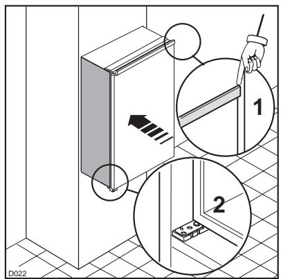 DE DIETRICH DRS 723 - Instructions pour l'encastrement - 2