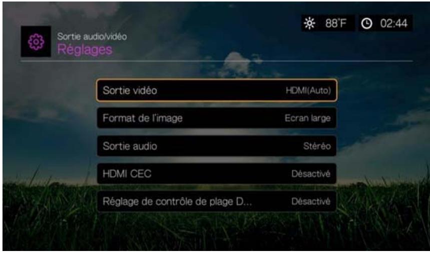 WESTERN DIGITAL PASMM WD TV - Sortie audio/vidéo - 1