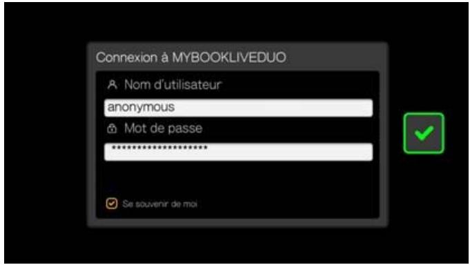 WESTERN DIGITAL PASMM WD TV - Connexion à une ressource réseau ou à un compte en ligne - 1