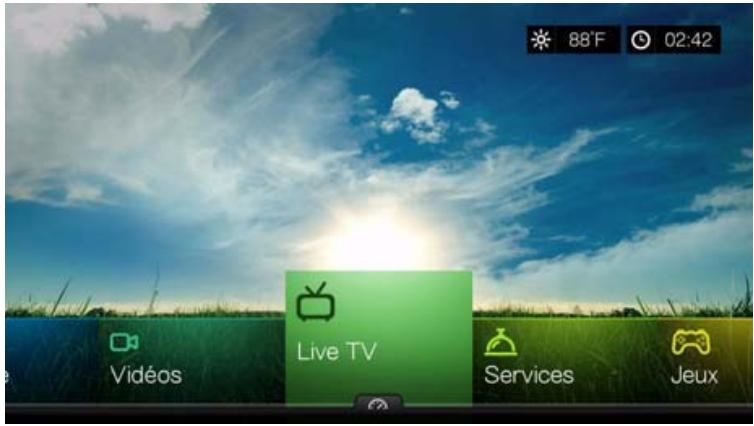 WESTERN DIGITAL PASMM WD TV - Affichage Live TV - 1