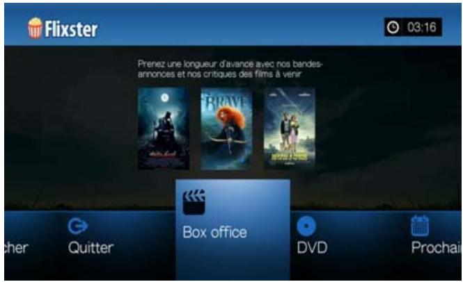 WESTERN DIGITAL PASMM WD TV - Pour acceder à Flixster : - 1