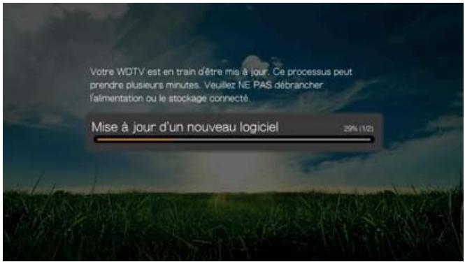 WESTERN DIGITAL PASMM WD TV - Pourmettreà jourle micrologiciel automatiquement: - 2