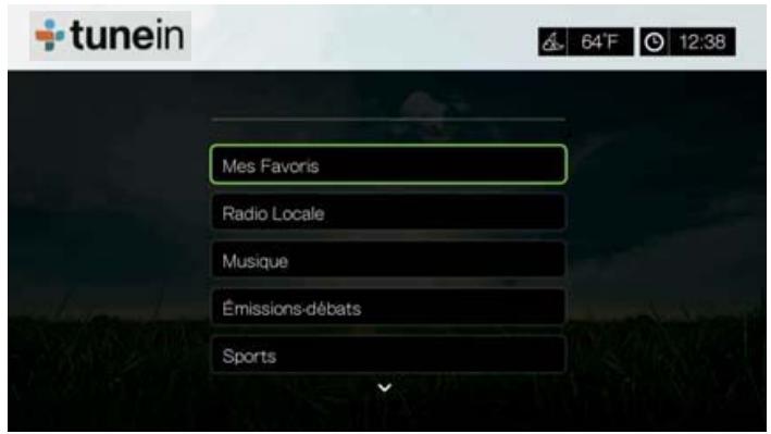 WESTERN DIGITAL PASMM WD TV - Pour rechercher une station de radio, un programme ou un podcast : - 1