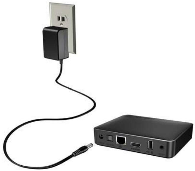 WESTERN DIGITAL PASMM WD TV - Étape 1 - Connecter le cable d'alimentation - 1