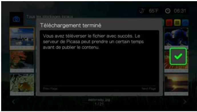 WESTERN DIGITAL PASMM WD TV - Envoyer sur Picasa - 1