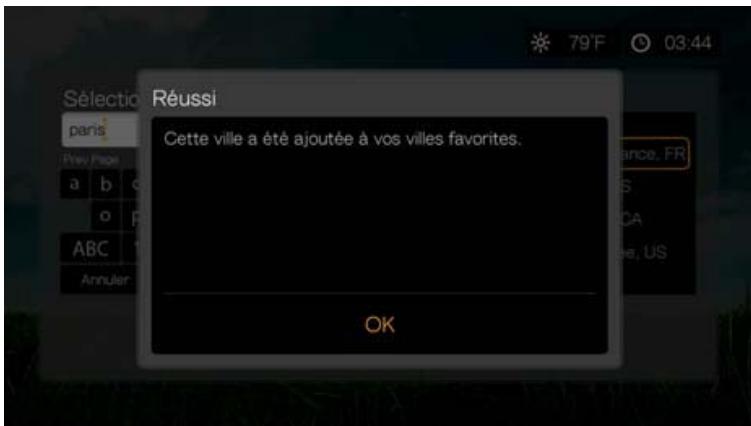 WESTERN DIGITAL PASMM WD TV - Pour acceder à Météo : - 2