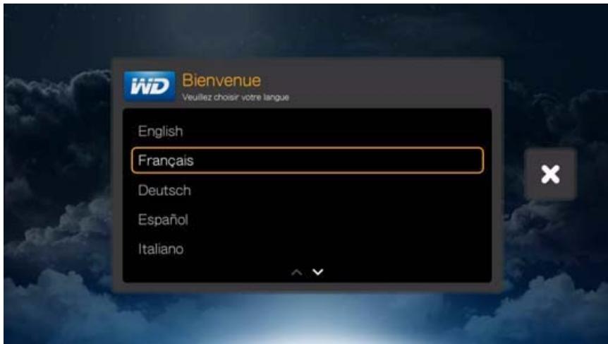 WESTERN DIGITAL PASMM WD TV - Étape 4 – Connexion à votre réseau - 1