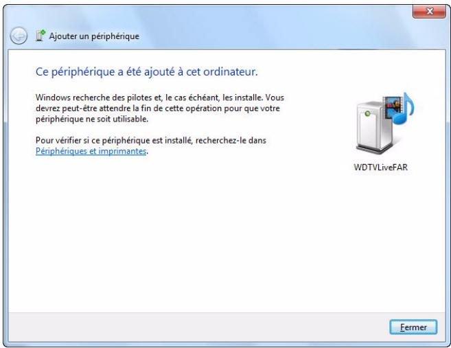 WESTERN DIGITAL PASMM WD TV - Entrez le code d'appairage (voir étape 1, puis cliquez sur Suivant. - 3
