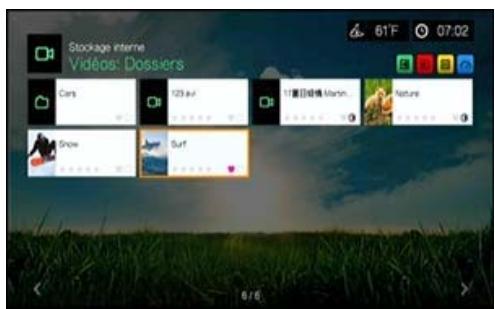 WESTERN DIGITAL PASMM WD TV - Affichage du navigateur - 4