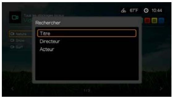 WESTERN DIGITAL PASMM WD TV - Pour effectuer une recherche : - 1