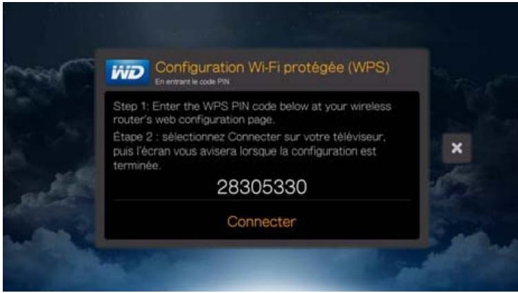 WESTERN DIGITAL PASMM WD TV - Code PIN - 1
