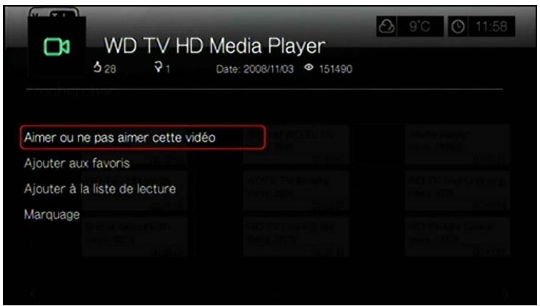 WESTERN DIGITAL PASMM WD TV - Options YouTube - 1