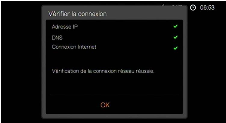 WESTERN DIGITAL PASMM WD TV - Pour vérifier la connexion réseau : - 1