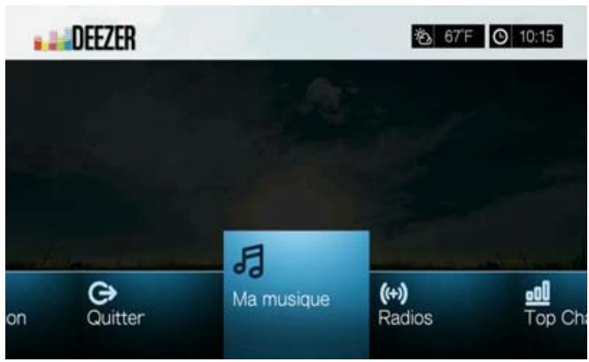 WESTERN DIGITAL PASMM WD TV - Pour acceder à Deezer : - 1