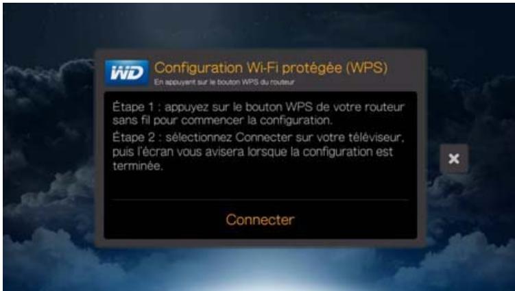 WESTERN DIGITAL PASMM WD TV - Bouton WPS - 1